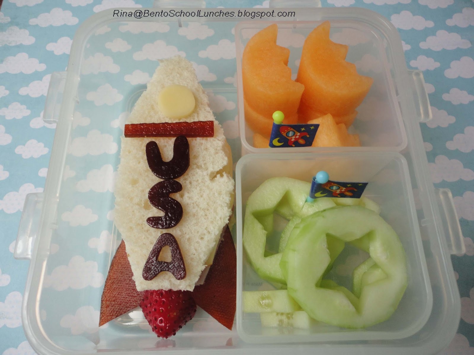 Bento School Lunches Bento Lunch Rocket Ship bento
