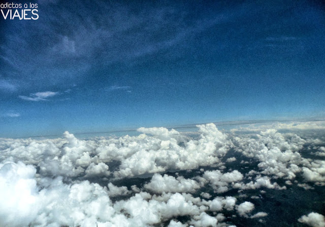 nubes desde el avion