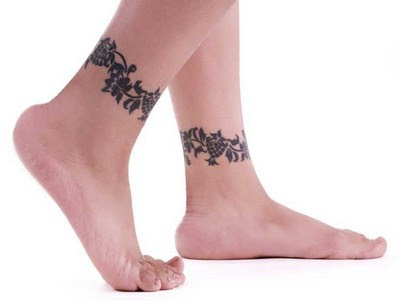 Tattoo Kaki untuk Wanita