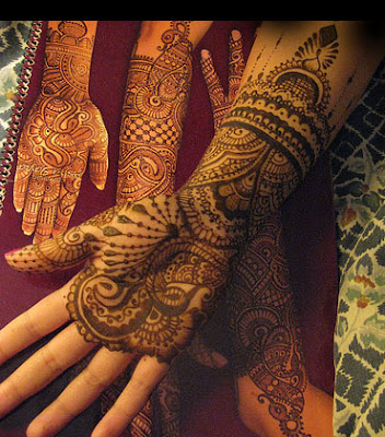 تشكيله جميله وناعمه جدا من حنه الهنديه للعرائس 2014 Indian+Wedding+Mehndi+Designs++10