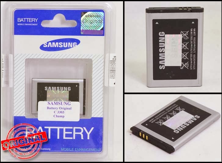 Baterai Original Samsung C3303 (Champ)