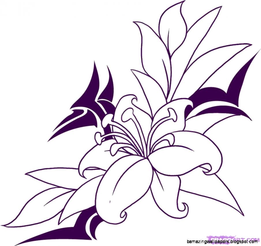 Drawing Flowers With Pencil Easy Bouquet Idea Drawing Flowers With Pencil Easy Bouquet Idea