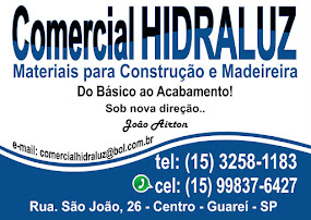 COMERCIAL HIDRALUZ MATERIAIS PARA CONSTRUÇÃO E MADEIREIRA