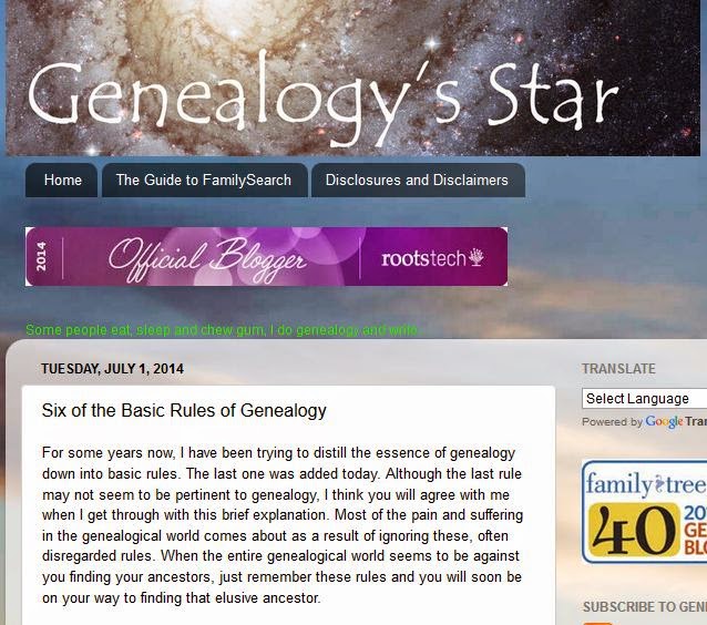 http://genealogysstar.blogspot.com/2014/07/six-of-basic-rules-of-genealogy.html?utm_source=feedburner&utm_medium=email&utm_campaign=Feed%3A+blogspot%2FQuFvc+%28Genealogy%27s+Star%29