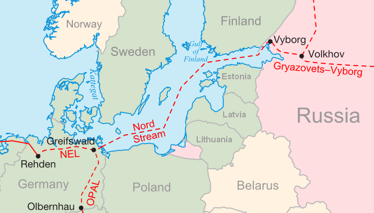 Resultado de imagem para europe-nord-stream