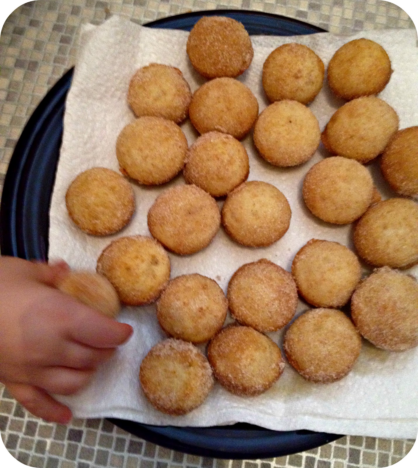 Transatlantic Blonde Egg Free Mini Donut Muffins