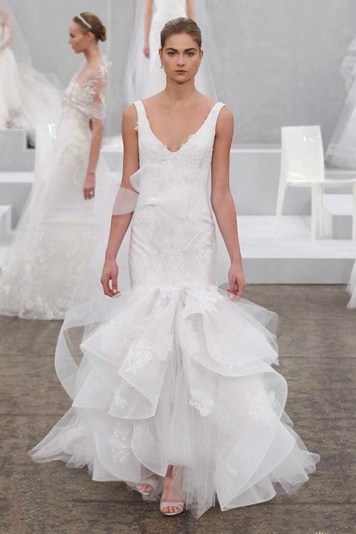 2015 Spring wedding dresses by Monique Lhuillier