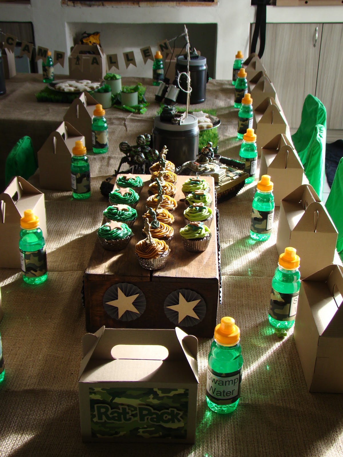 Handmade by Liesl Army Party