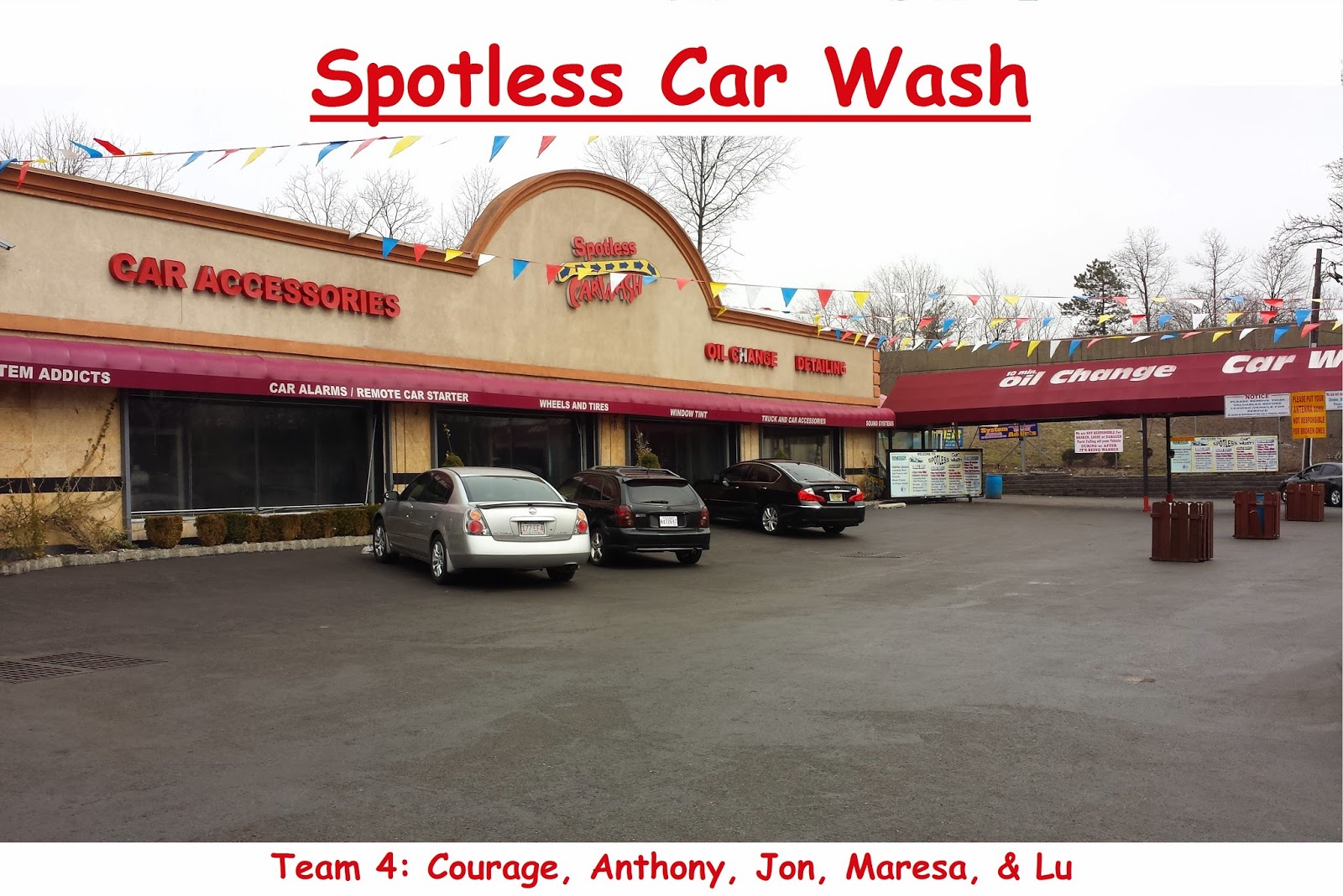 SPOTLESS CAR WASH Team 4