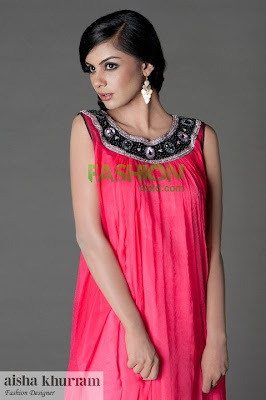 Aisha Khurram Latest Formal dresses Collection for Eid 2013