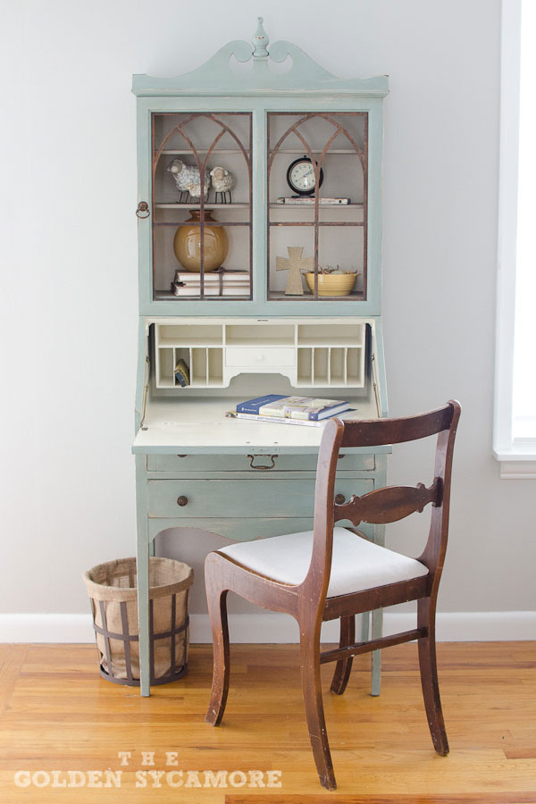 Vintage Secretary The Perfect Addition To Our Living Room The