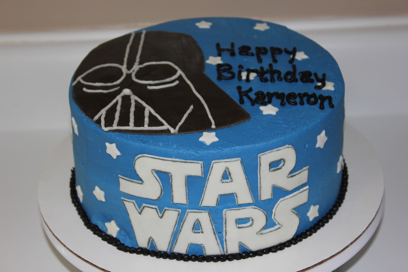Blessed Hands Cake Design Star Wars Cake