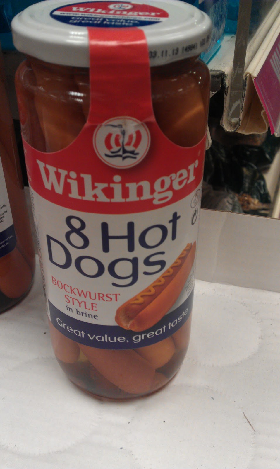 Our Frank Adventures Hot Dogs In A Jar?