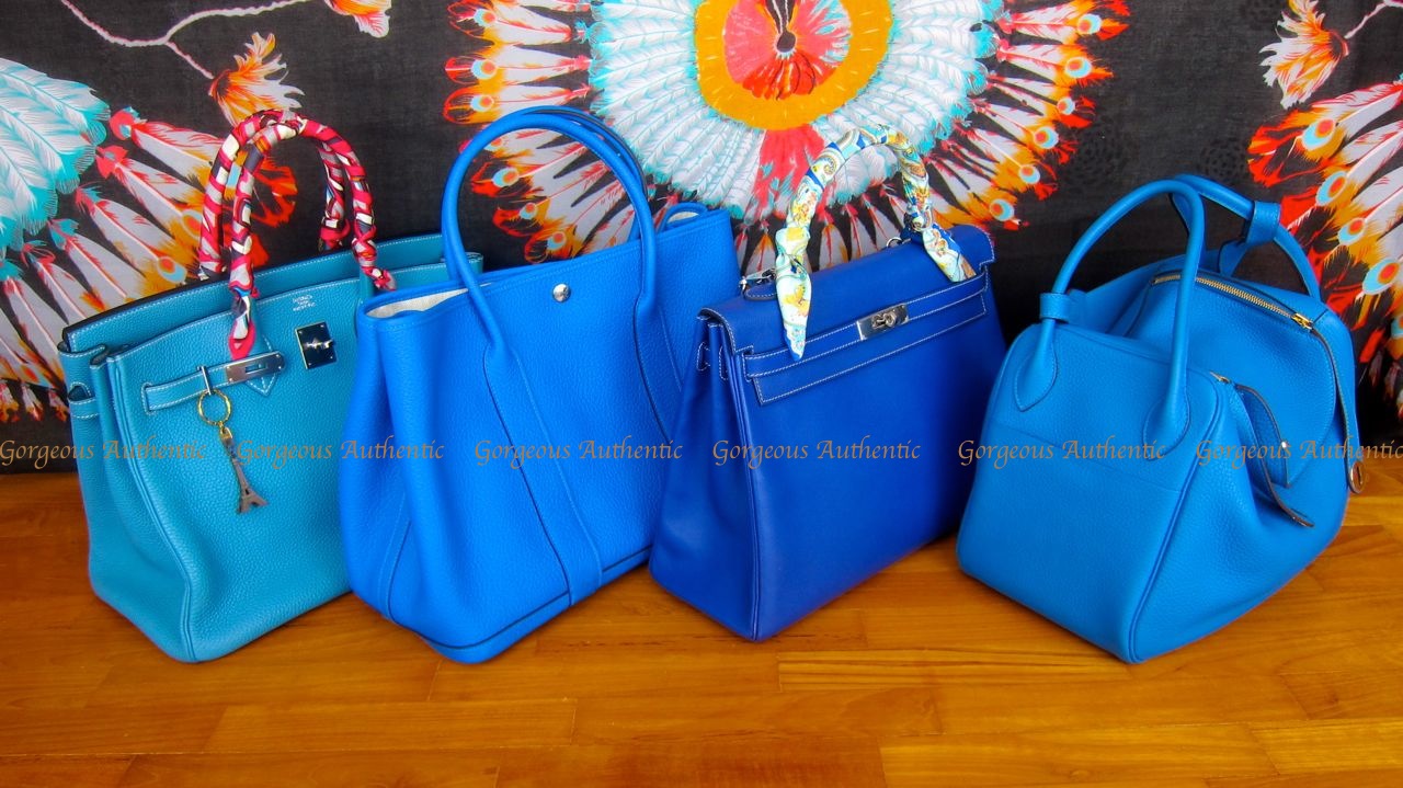 Gorgeous Authentic Handbags: Hi GA-ers, Hermes Blue Line up to get ...  