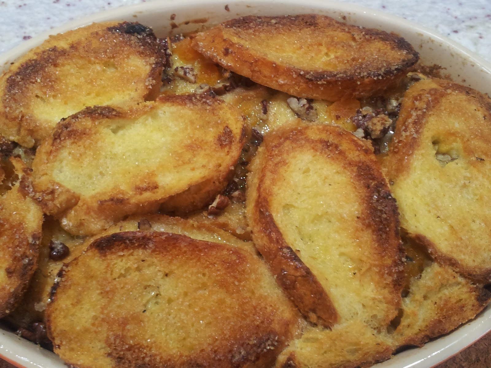 Sally's Kitchen The Busiest Mom with 3 Boys !!! BAKED APRICOT PECAN FRENCH TOAST