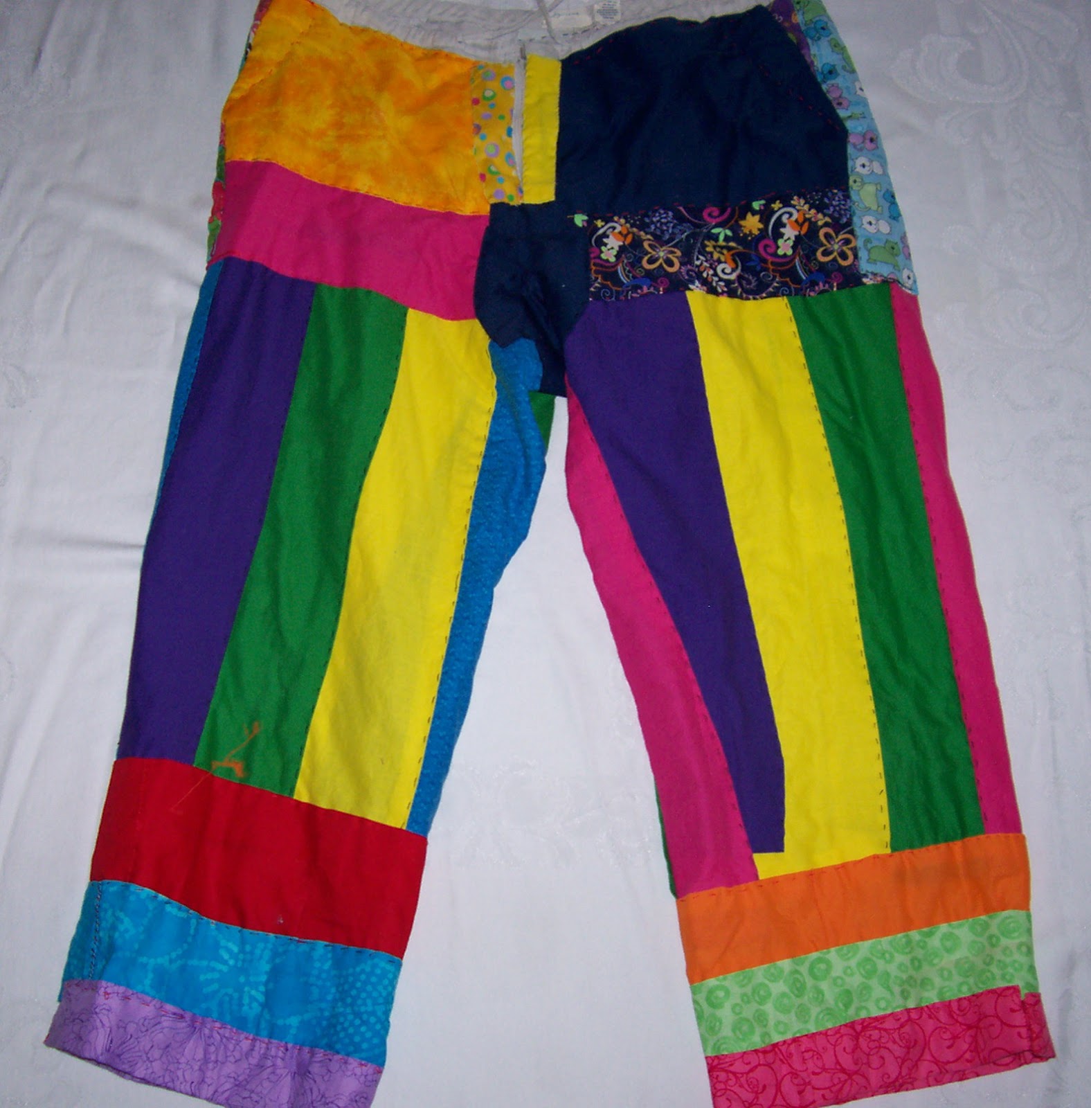 mardi gras costume pants