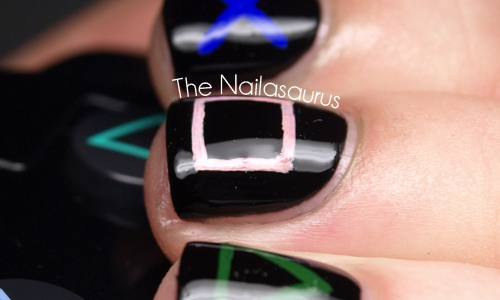 PlayStation - nailズ PS5 The Nailasaurus | UK Nail Art Blog - Playstation Nail Art