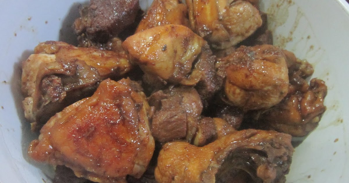 CHICKEN PORK ADOBO with a TWIST