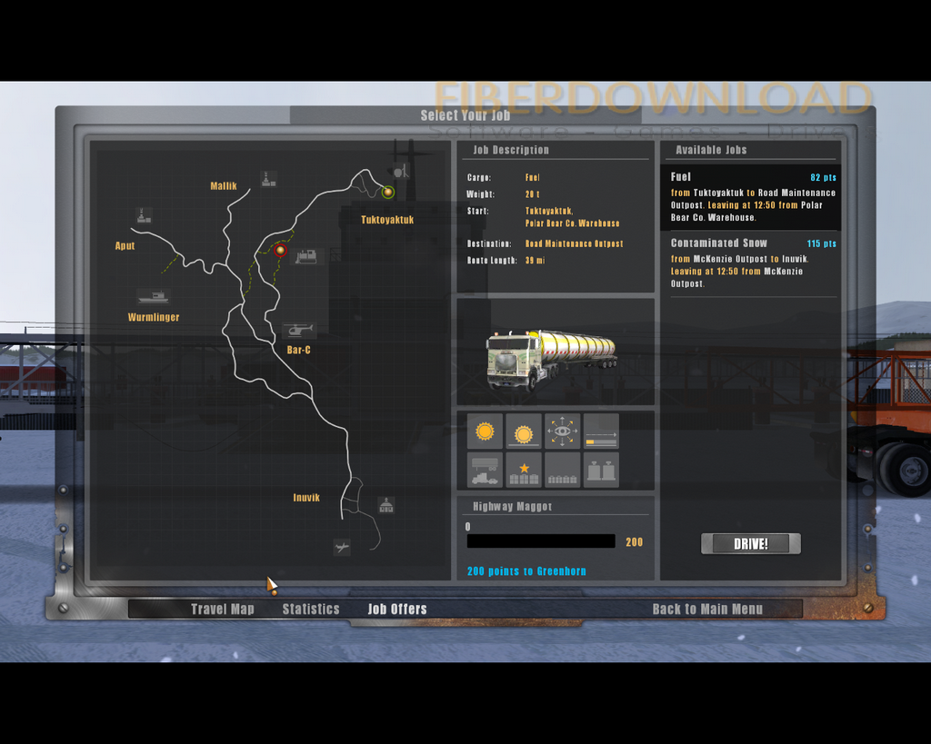 18 Wheels of Steel Extreme Trucker 2 - a different way of