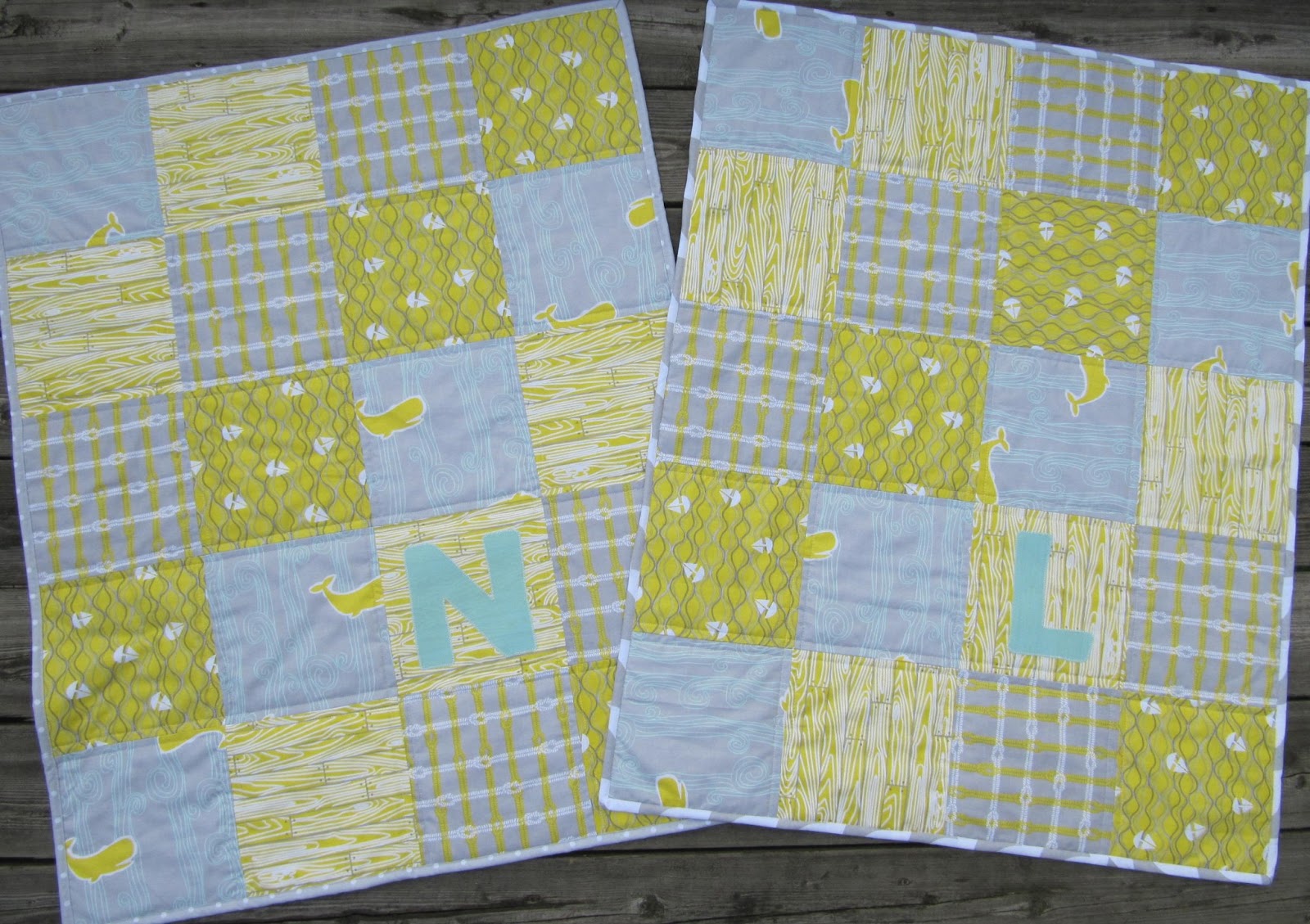 Quilt Story Twin baby quilts from Our Busy Little Bunch...