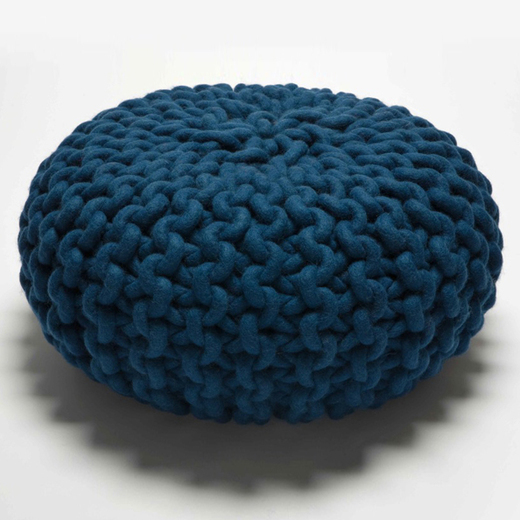 THE FUZZY CORNER Knit How to POUF!