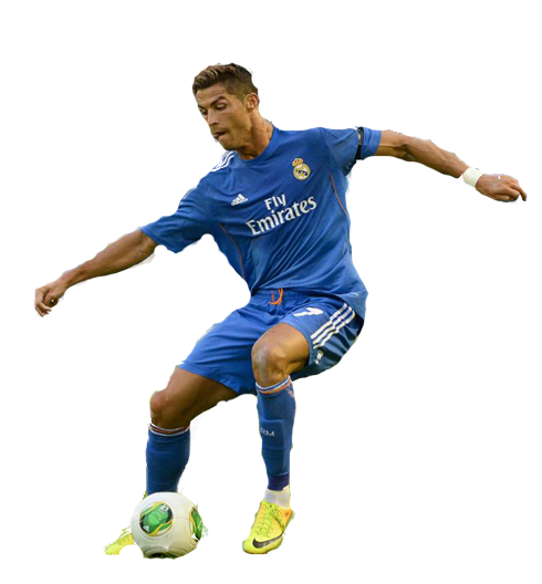 Love for Soccer - Renders: Cristiano Ronaldo - Real Madrid (Azul)