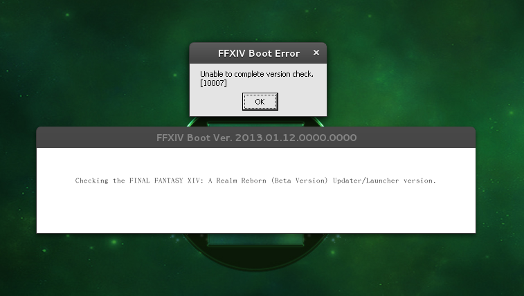 final fantasy unable to complete version check final fantasy unable to complete version check
