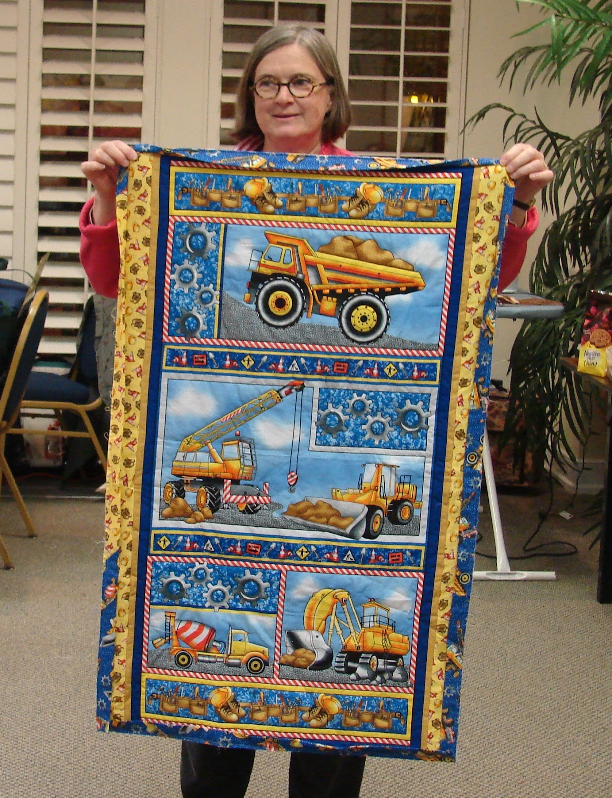 Quilt Vine Show & Tell at Bayside Quilters Ocean City Retreat 2013