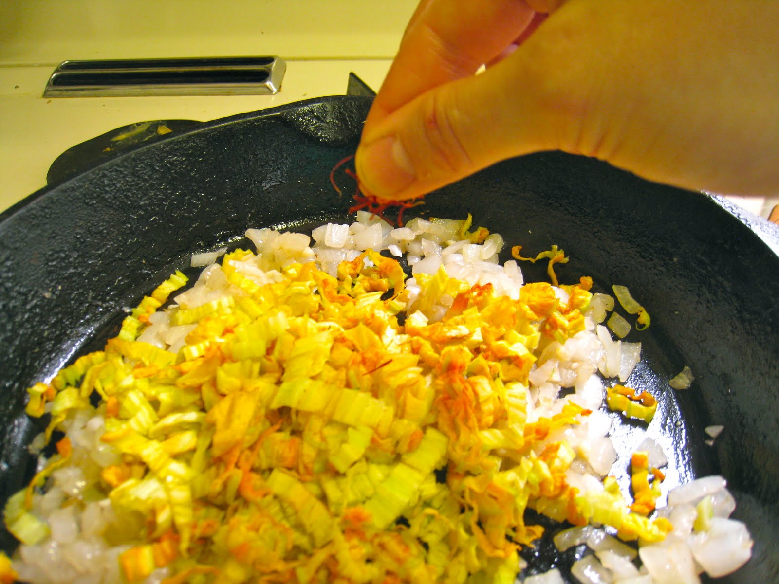 Grill A Chef Squash Blossom Sauce