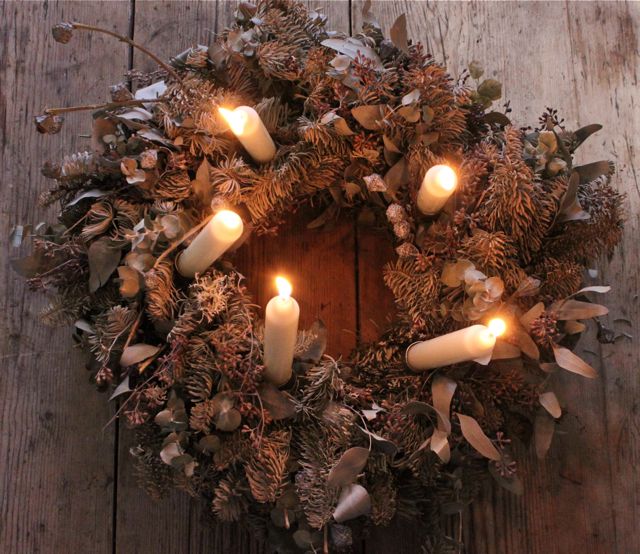 xmas wreath, sweden