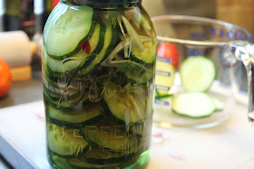 Homemade quick pickles