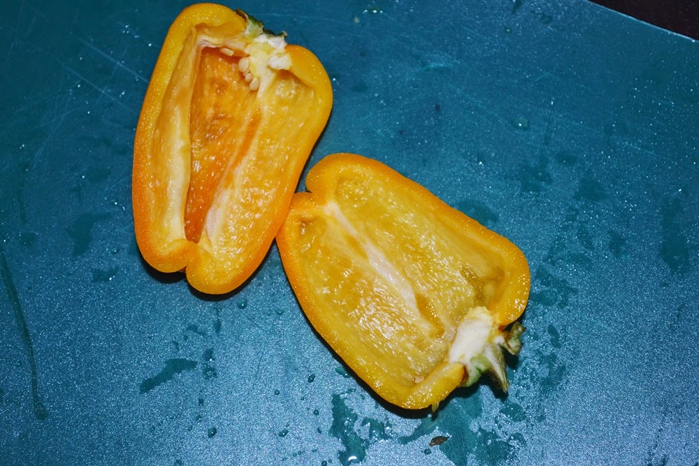 Lea's Cooking Cream Cheese Stuffed Bell Peppers