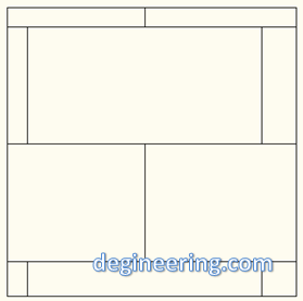 Gambar 02. Objek persegi yang diarsir Gambar 02. Objek persegi yang diarsir