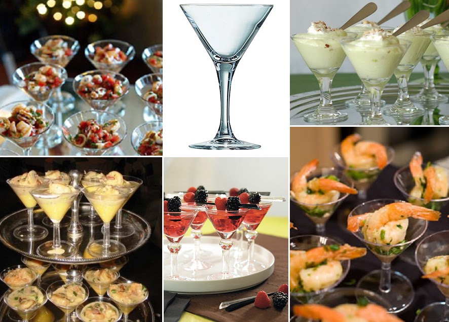Peggy's Place & Plate Hire Mini Martini Glasses