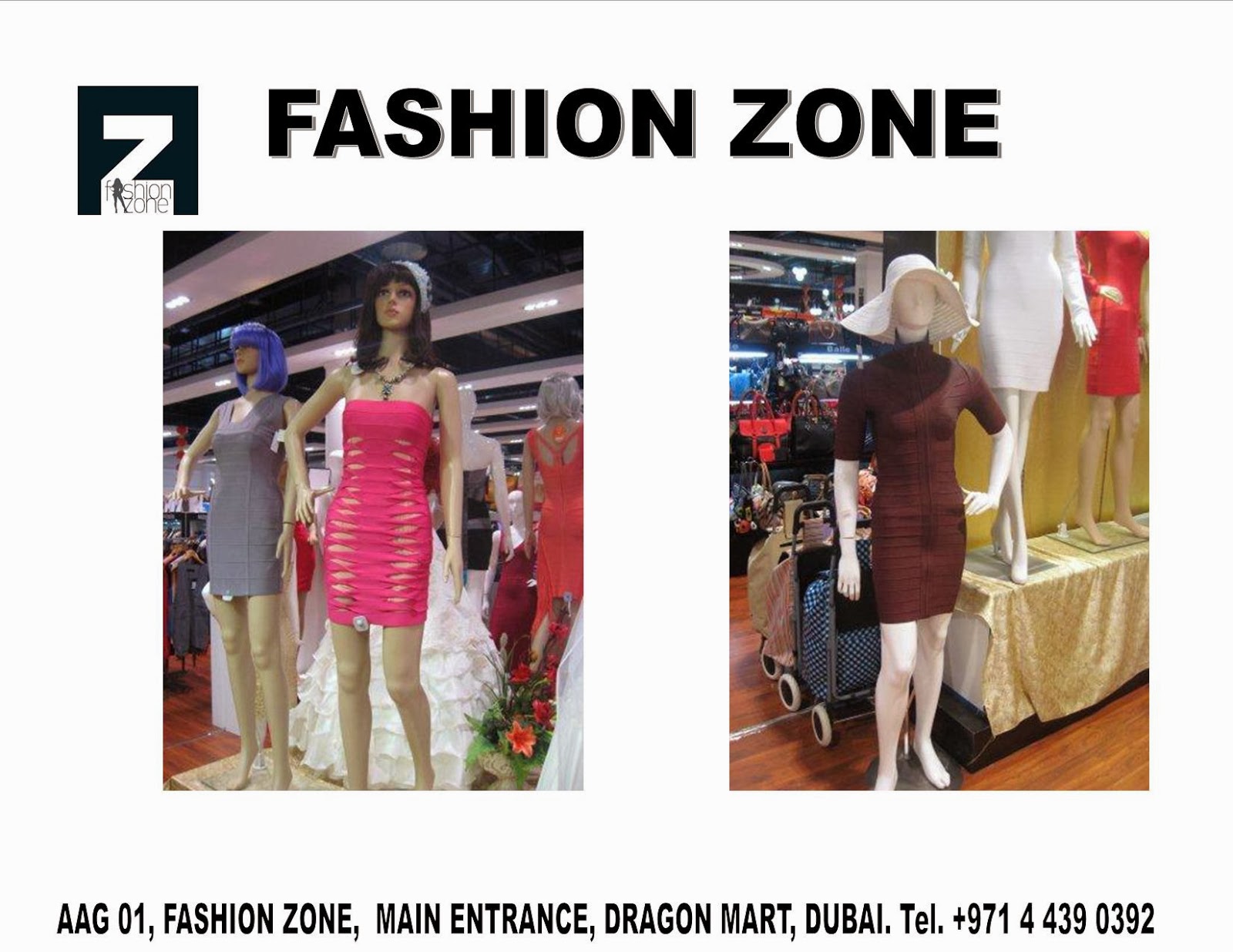 Fashion Zone, AAG01, Dragon Mart, Dubai. Fashion Zone, Largest Fashion Outlet in Dragon Mart