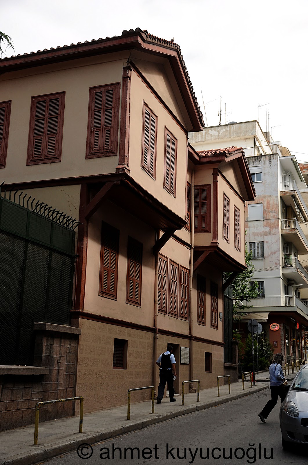 Ahmet Kuyucuoğlu Atatürk�ün doğduğu ev / Selanik Mayıs 2012