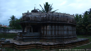 Side view of the Moole Sankareshwara temple