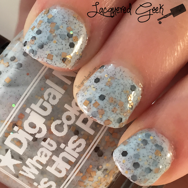 Digital Nails What Color is this Polish? nail polish swatch by Lacquered Geek