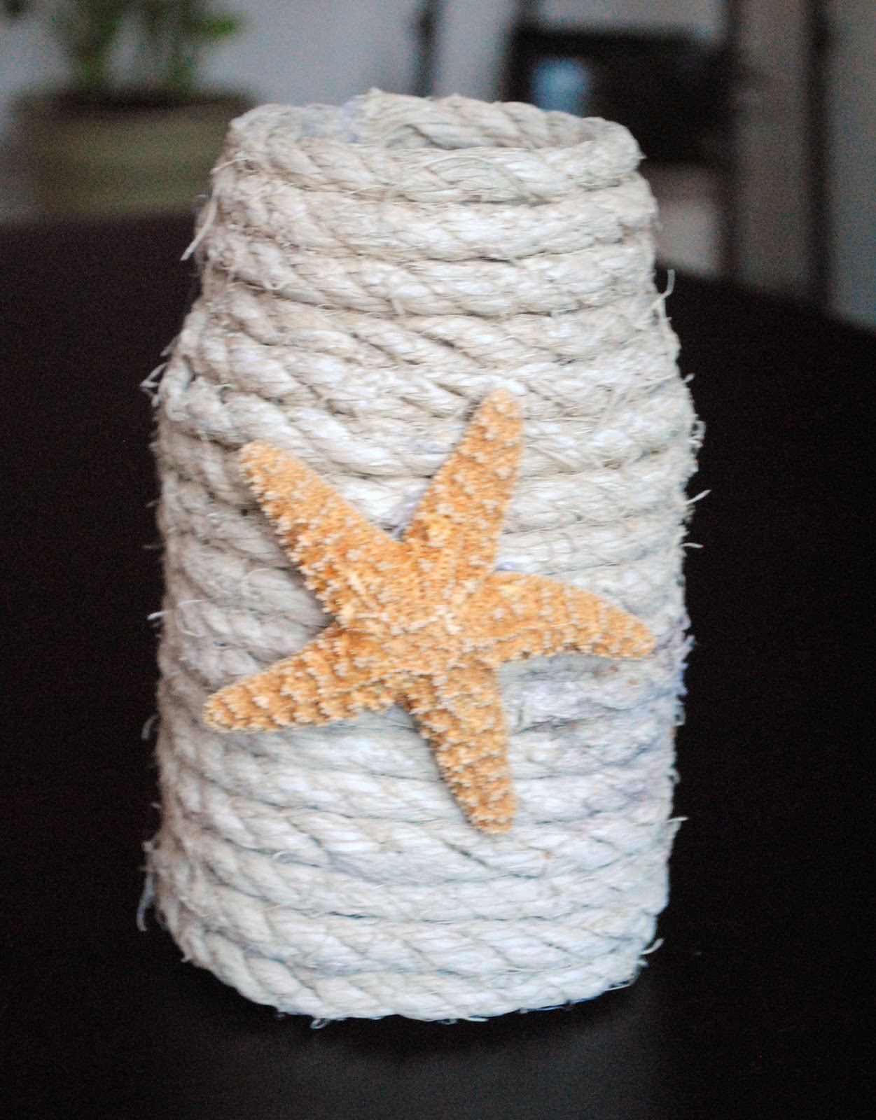 One Day at a Time Repurpose Series 2 (Spaghetti Jar to Beachy Vase)