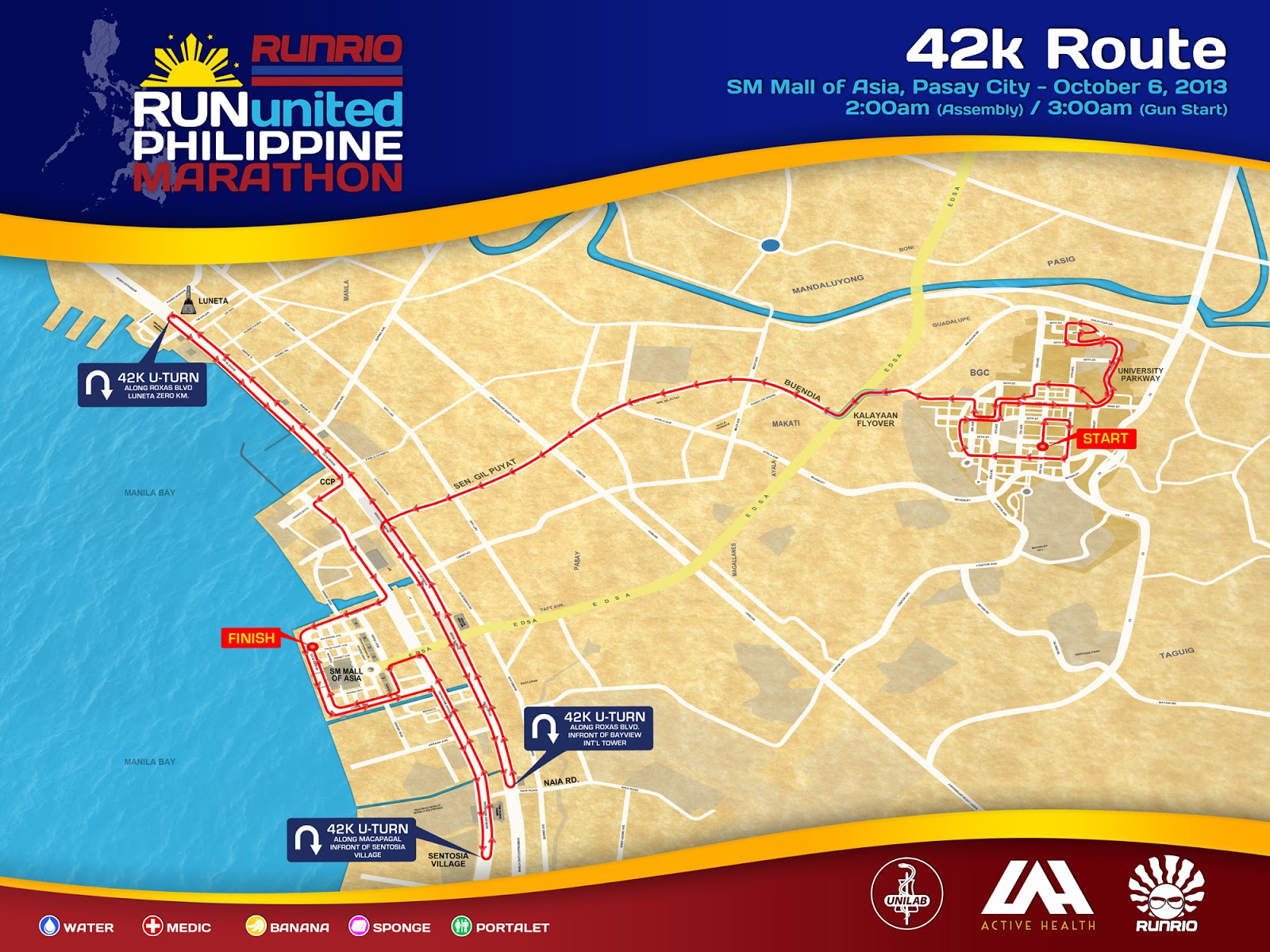 Deemen Runner Run United Philippine Marathon 2013 on October 6