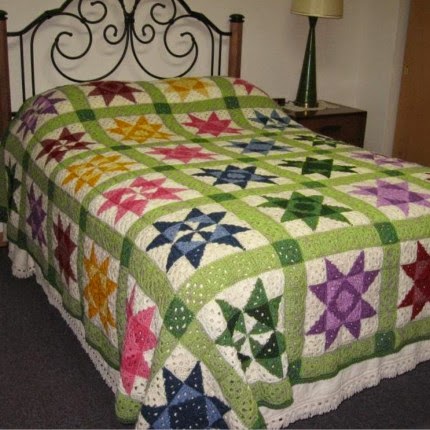 Crochet For Children: Crochet Quilt Afghan Pattern