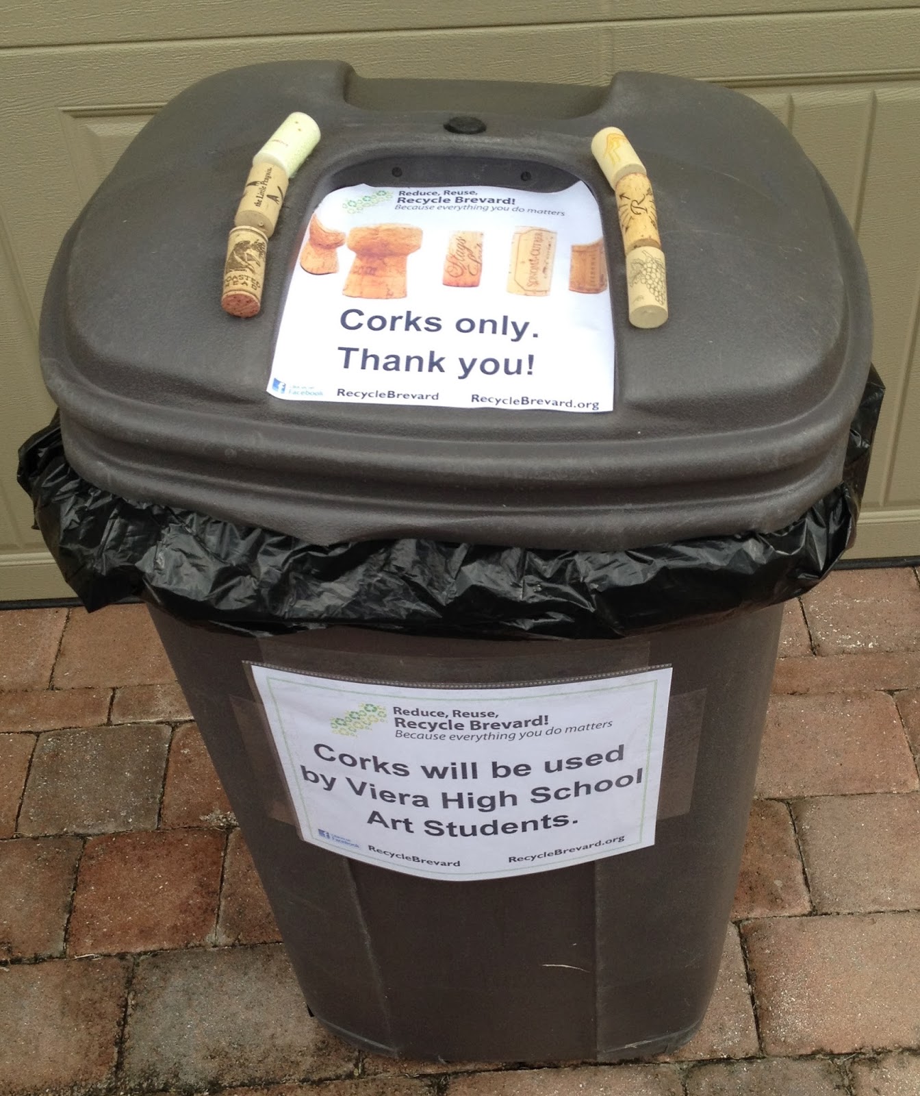 Recycle Brevard We want your WINE CORKS!