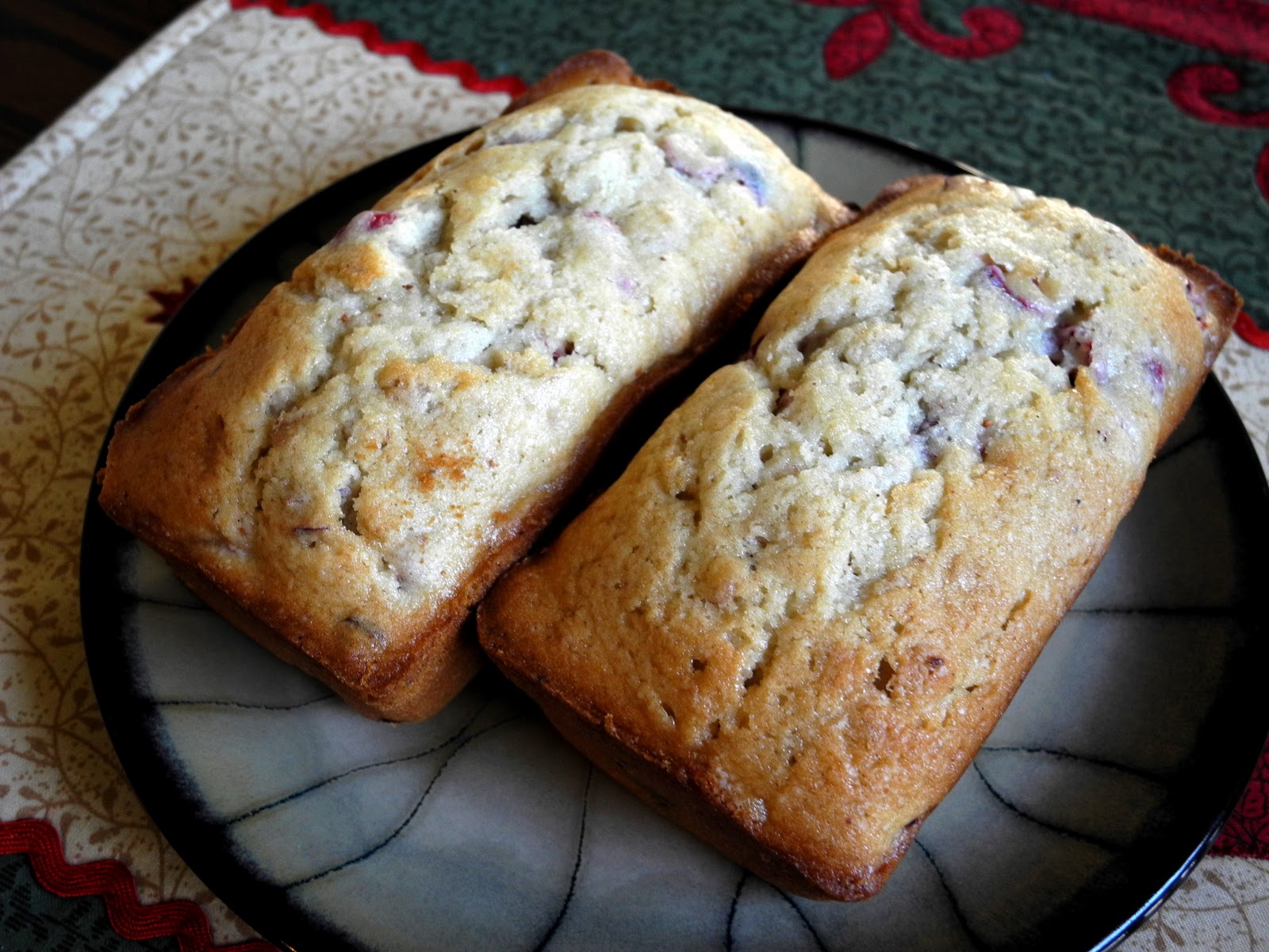 Naloma Kitchen Cranberry Lemon Nut Bread
