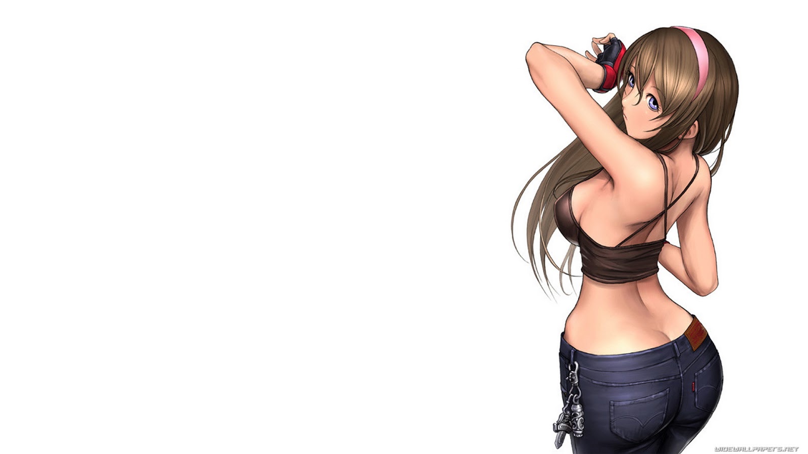 blonde anime girl hot wallpaper blonde anime girl hot wallpaper