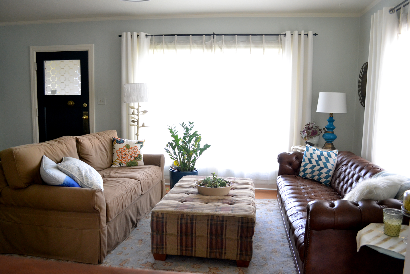 A home in the making: {renovate} new living room furniture