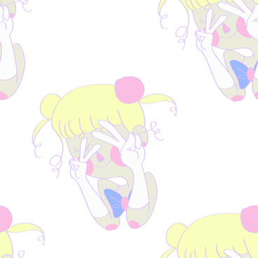 Here's the Sailor Moon smaller with no bg for all your repetition needs