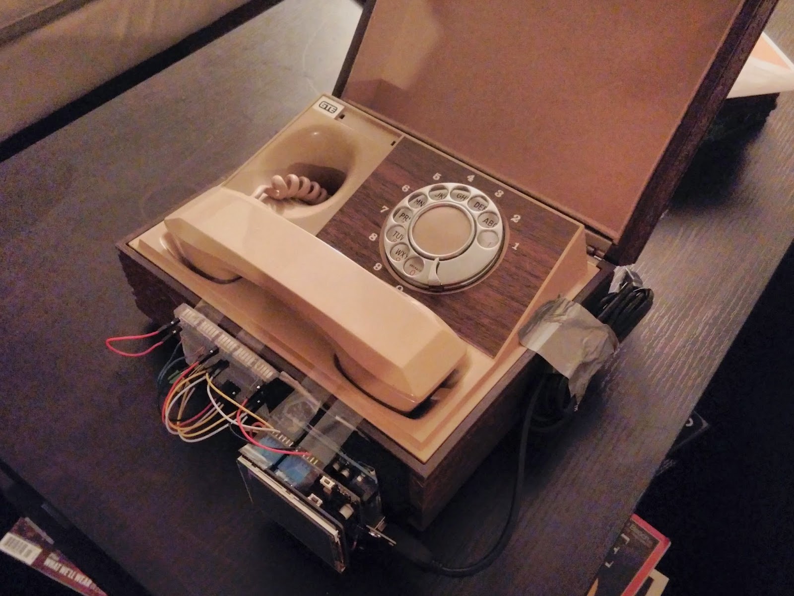 Dylan's Projects The Rotary Cell Phone