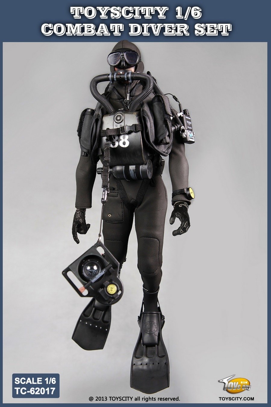 onesixthscalepictures Toys City Combat Diver Set Latest product news