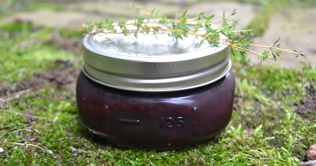 bonbons & biscotti Blackberry Lemon Thyme Jam