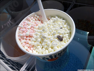 Мороженое Dippin Dots - наномороженое в шариках